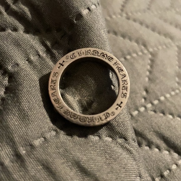 3mm Chrome Hearts Silver”Fuck You “ Stackable - Picture 3 of 7